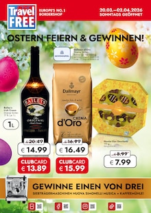 Travel FREE Prospekt OSTERN FEIERN & GEWINNEN mit 12 Seiten