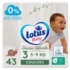 Couches Douceur Naturelle - LOTUS en promo chez Carrefour Couches Douceur Naturelle - LOTUS dans le catalogue Carrefour