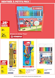 Prix et réduction Taille-Crayon dans le prospectus Carrefour en cours Offre Taille-Crayon dans le catalogue Carrefour du moment à la page 76