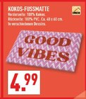 Aktuelle Teppich Angebote bei Marktkauf in Bielefeld Aktuelles KOKOS-FUSSMATTE Angebot bei Marktkauf in Bielefeld ab 4,99 €