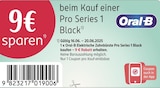 Pro Series 1 Black von Oral-B für 9,00 € bei Rossmann im Angebot Pro Series 1 Black von Oral-B im aktuellen Rossmann Prospekt