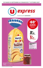 Catalogue U Express avec 18 pages de promos Prospectus U Express, "U Express", pages, 19/09/2023 - 01/10/2023