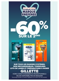 Prix et réduction Rasoir dans le prospectus Carrefour Proximité en cours Offre Rasoir dans le catalogue Carrefour Proximité du moment à la page 22