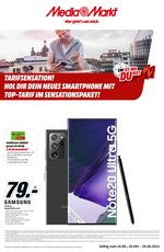 Media-Markt Prospekt für Zwiesel mit 2 Seiten Media-Markt Prospekt für Zwiesel: "Tarifsensation", 2 Seiten, 24.06.2021 - 28.06.2021