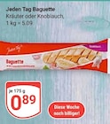 Baguette Kräuter Angebote von Jeden Tag bei GLOBUS Herne für 0,89 €