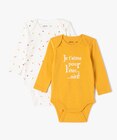 Gémo Pontault-Combault - Promo Body bébé à manches longues et motifs (lot de 2) Promo Body bébé à manches longues et motifs (lot de 2) à 6,99 € dans le catalogue Gémo à Pontault-Combault