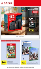 Promos Nintendo Switch dans le catalogue "Carrefour" de Carrefour Nintendo Switch en promo dans le catalogue Carrefour à la page 71