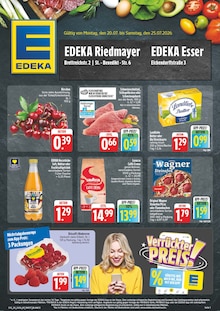 Pizza im aktuellen EDEKA Prospekt (Würzburg) Pizza im EDEKA Prospekt "Wir lieben Lebensmittel!" mit 8 Seiten (Würzburg)
