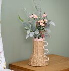 Vase tressé en promo chez B&M Dunkerque à 7,99 €