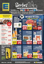 EDEKA Prospekt für Essen mit 24 Seiten EDEKA Prospekt für Essen: "Aktuelle Angebote", 24 Seiten, 22.06.2026 - 27.06.2026