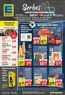 Aktueller EDEKA Prospekt "Aktuelle Angebote" für Essen Aktueller EDEKA Prospekt für Essen mit Seiten