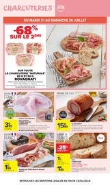 Promos Viande dans le catalogue "Carrefour market" de Carrefour Market Viande en promo dans le catalogue Carrefour Market à la page 6