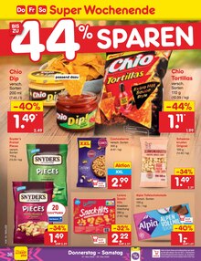 Chips im Netto Marken-Discount Prospekt "Aktuelle Angebote" mit 75 Seiten (Bielefeld)