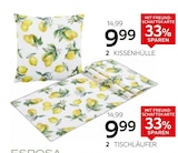 Sofakissen im XXXLutz Möbelhäuser Prospekt KISSENHÜLLE oder TISCHLÄUFER im aktuellen XXXLutz Möbelhäuser Prospekt für 9,99 €