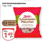 Schokoladenplätzchen im Angebot bei GLOBUS in Plauen Schokoladenplätzchen Angebote von Zetti bei GLOBUS Plauen für 1,49 €