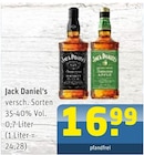 Whiskey Angebote von Jack Daniel's bei Getränke Arena Castrop-Rauxel für 16,99 €