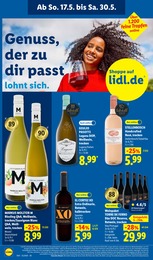 Lidl Rotwein im Prospekt 