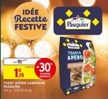 Toast Apéro Campagne - PASQUIER en promo chez Intermarché Super Toast Apéro Campagne - PASQUIER dans le catalogue Intermarché Super