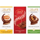 SUR TOUTES LES TABLETTES - LINDT CRÉATION & LINDOR - Carrefour Market à Charleville-Mézières SUR TOUTES LES TABLETTES - LINDT CRÉATION & LINDOR en promo chez Carrefour Market Charleville-Mézières