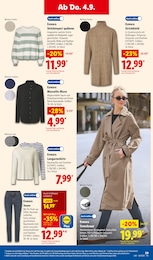Lidl Strickkleid im Prospekt 