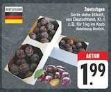 nah und gut Schwanfeld - Zwetschgen Angebot im Prospekt Zwetschgen bei nah und gut im Schwanfeld Prospekt für 1,99 €