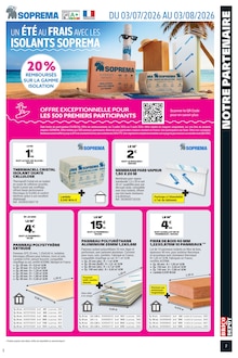Promotion Panneau dans le prospectus Brico Dépôt, valable du 03/07/2026 au 16/07/2026 Promo Panneau dans le catalogue Brico Dépôt du moment à la page 7