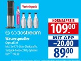 Wassersprudler Crystal 3.0 im Angebot bei famila Nordost in Stade Wassersprudler Crystal 3.0 Angebote von Sodastream bei famila Nordost Stade für 89,00 €