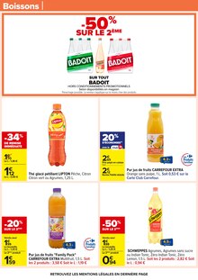 Promotion Soupe dans le prospectus Carrefour, valable du 15/12/2025 au 24/12/2025 Promo Soupe dans le catalogue Carrefour du moment à la page 33