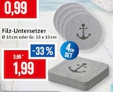 Filz-Untersetzer im Angebot bei Kaufhaus Stolz in Kiel Filz-Untersetzer Angebote bei Kaufhaus Stolz Kiel für 1,99 €