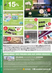 Aktueller Möbel Borst Prospekt mit Lautsprecher, "SAISONERÖFFNUNG", Seite 20