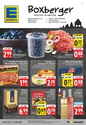Aktueller EDEKA Discounter Prospekt in Bestwig und Umgebung, "Aktuelle Angebote" mit 24 Seiten, 27.07.2026 - 01.08.2026