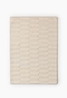 Grand tapis tufté damier rasé 100% laine en promo chez Monoprix Bordeaux Saint Christoly Mérignac à 179,99 €