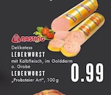 Delikatess Leberwurst im Angebot bei E center in Gelsenkirchen Delikatess Leberwurst Angebote von Rasting bei E center Gelsenkirchen für 0,99 €