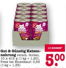 Aktuelle Katzenfutter Angebote bei E center in Mannheim Aktuelles Katzennahrung Angebot bei E center in Mannheim ab 0,55 €