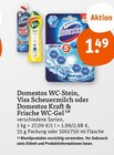 WC-Reinigung Angebote von Domestos oder Viss bei tegut Schwäbisch Gmünd für 1,49 €
