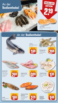 Lachs im aktuellen REWE Prospekt (Hamburg) Lachs im REWE Prospekt "Dein Markt" mit 33 Seiten (Hamburg)