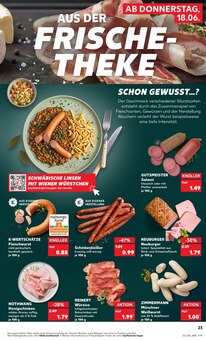 Weißwurst im Kaufland Prospekt "Hier bin ich richtig" mit 61 Seiten (Ludwigshafen (Rhein))
