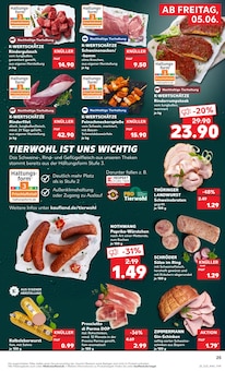 Braten im Kaufland Prospekt "Hier bin ich richtig" mit 69 Seiten (Trier)