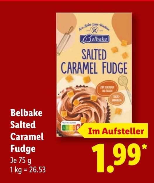 Salted Caramel Fudge