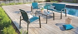 Salon de jardin Elyn 4 places en promo chez Maxi Bazar Chelles à 299,99 €