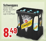 Trinkgut Rheinberg - Schweppes Angebot im Prospekt Schweppes bei Trinkgut im Rheinberg Prospekt für 8,49 €