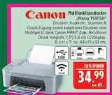 Marktkauf Oschatz - Multifunktionsdrucker „Pixma TS3752i“ Angebot im Prospekt Multifunktionsdrucker „Pixma TS3752i“ bei Marktkauf im Oschatz Prospekt für 34,99 €