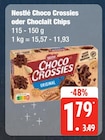 Choco Crossies oder Choclait Chips bei E aktiv markt im Garding Prospekt für 1,79 €