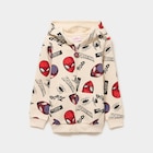 La Halle Coutras - Promo Sweat zippé à capuche Spider-Man ecru garçon Promo Sweat zippé à capuche Spider-Man ecru garçon à 25,99 € dans le catalogue La Halle à Coutras