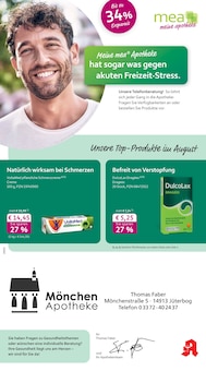 Aktueller mea - meine apotheke Prospekt "Unsere August-Angebote" Aktueller mea - meine apotheke Prospekt