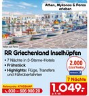 RR Griechenland Inselhüpfen Angebote von Netto Reisen bei Netto Marken-Discount Solingen für 1.049,00 €