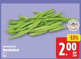 Buschbohnen für 2,00 € bei EDEKA im Angebot Buschbohnen im aktuellen EDEKA Prospekt