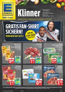 Aktueller EDEKA Prospekt für Meeder und Ungebung, Seiten zum blättern EDEKA Prospekt Wir lieben Lebensmittel! mit Seiten in Meeder und Umgebung