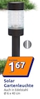 Solar Gartenleuchte im Angebot bei Action in Cuxhaven Solar Gartenleuchte Angebote bei Action Cuxhaven für 1,67 €
