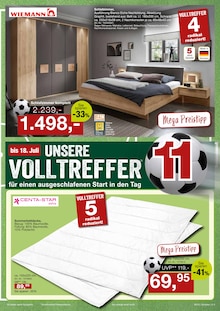 Bettdecke im aktuellen Möbel Inhofer Prospekt (Augsburg) Bettdecke im Möbel Inhofer Prospekt "UNSERE VOLLTREFFER - SCHLAFZIMMER" mit 6 Seiten (Augsburg)